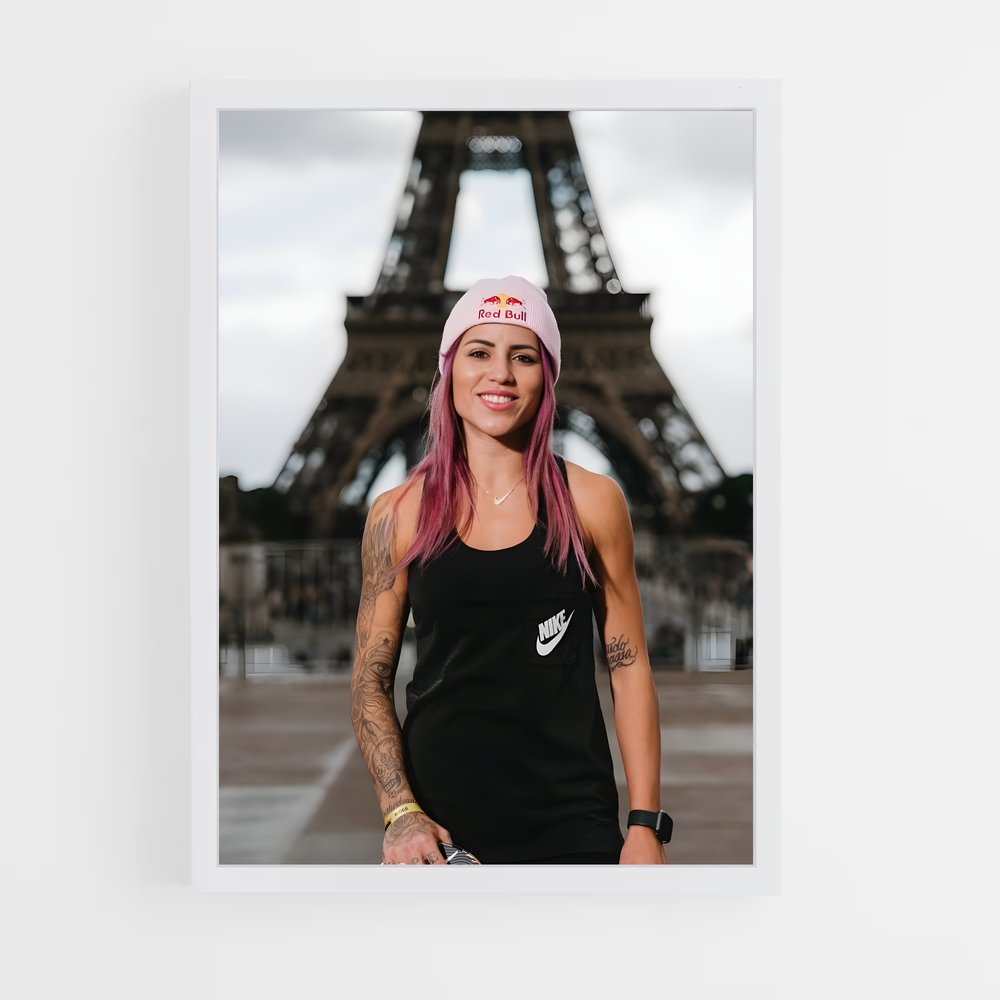 Poster Parisian Vibes – affiche Skateboard (vue 3)